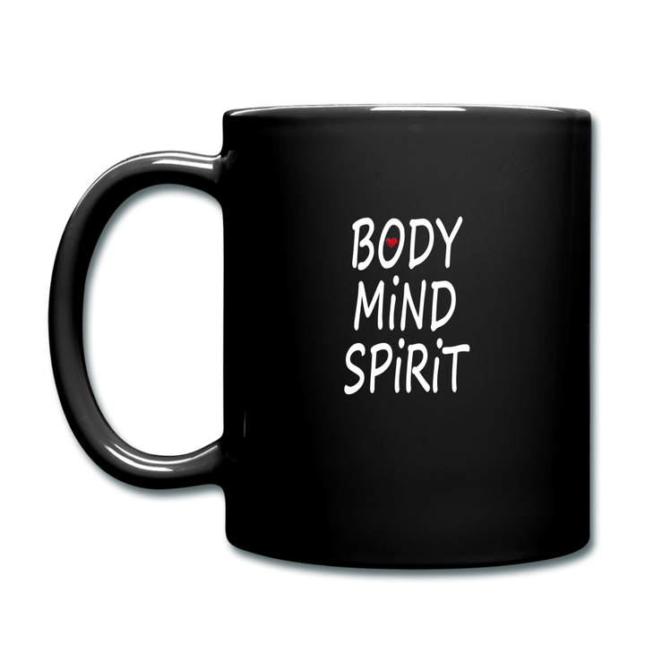 Full Color Mug (Body Mind Spirit) - black