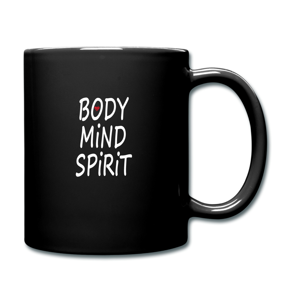 Full Color Mug (Body Mind Spirit) - black