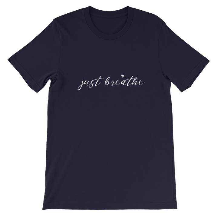 Short-Sleeve Unisex T-Shirt (just breathe)