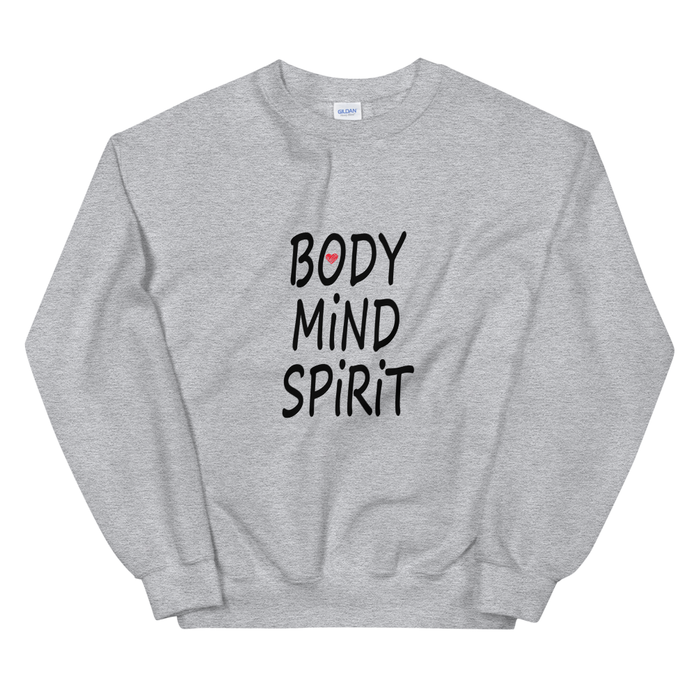 Unisex Heavy Blend Crewneck Sweatshirt (Body/Mind/Spirit)