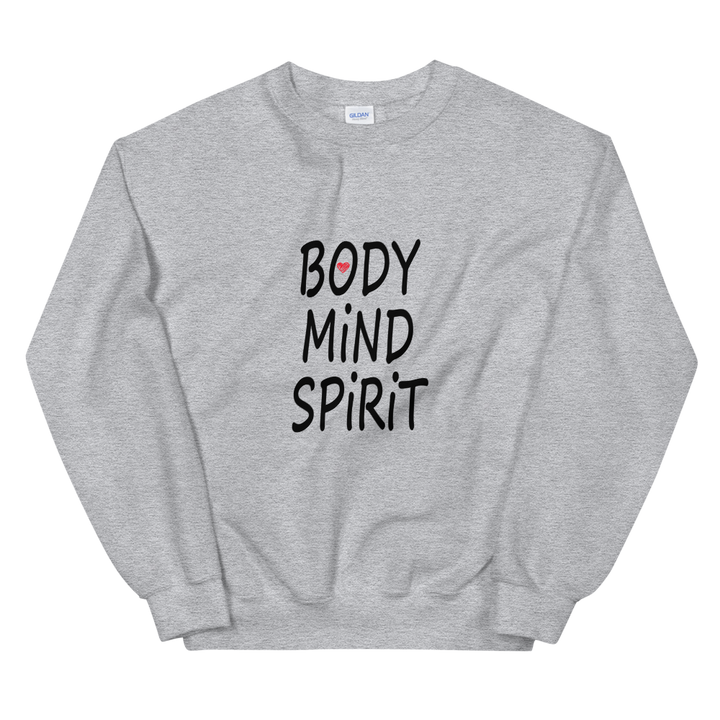 Unisex Heavy Blend Crewneck Sweatshirt (Body/Mind/Spirit)