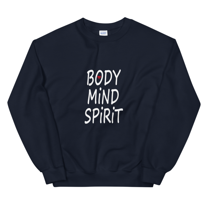 Unisex Heavy Blend Crewneck Sweatshirt (Body/Mind/Spirit)