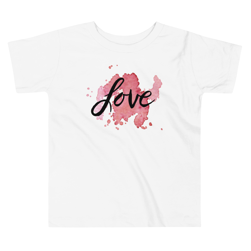 Toddler Short Sleeve Tee (Love)