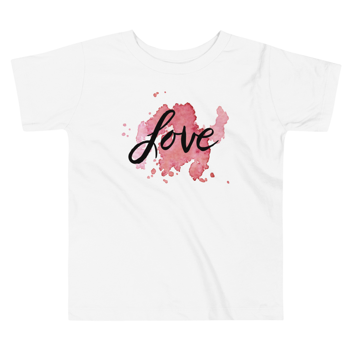 Toddler Short Sleeve Tee (Love)