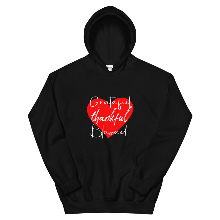 Unisex Hoodie (Grateful, Thankful, Blessed)