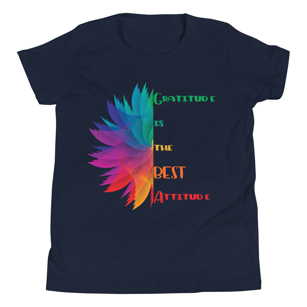 Youth Short Sleeve T-Shirt (Gratitude is the BEST Attitude)