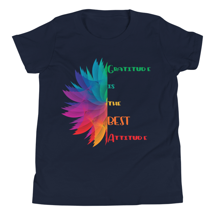 Youth Short Sleeve T-Shirt (Gratitude is the BEST Attitude)