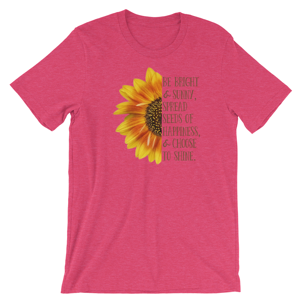 Short-Sleeve Unisex T-Shirt (Be Bright and Sunny...)