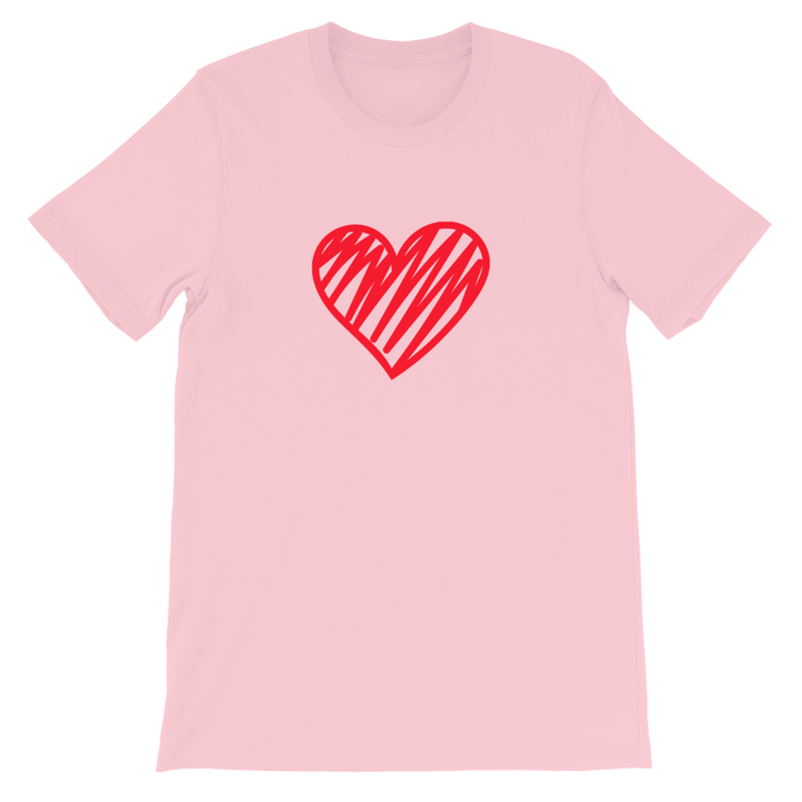 Short-Sleeve Unisex T-Shirt (Heart)