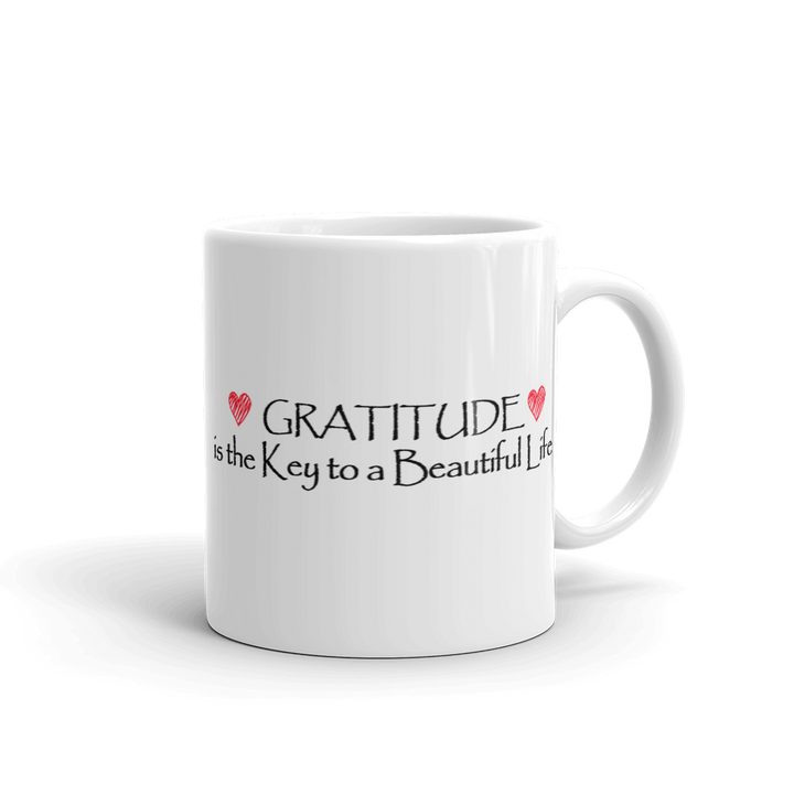 Mug (Gratitude is the Key to a Beautiful Life)