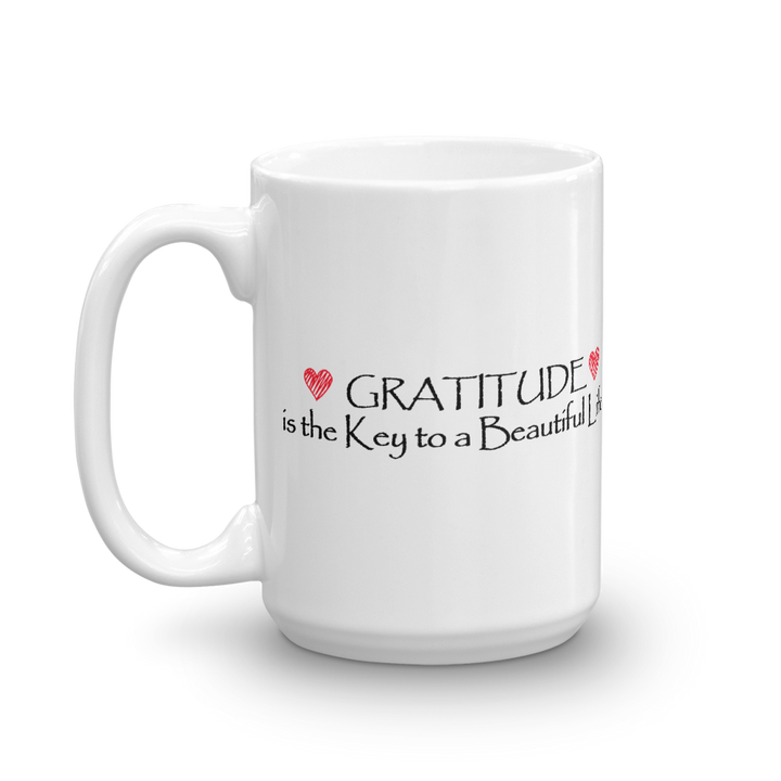 Mug (Gratitude is the Key to a Beautiful Life)