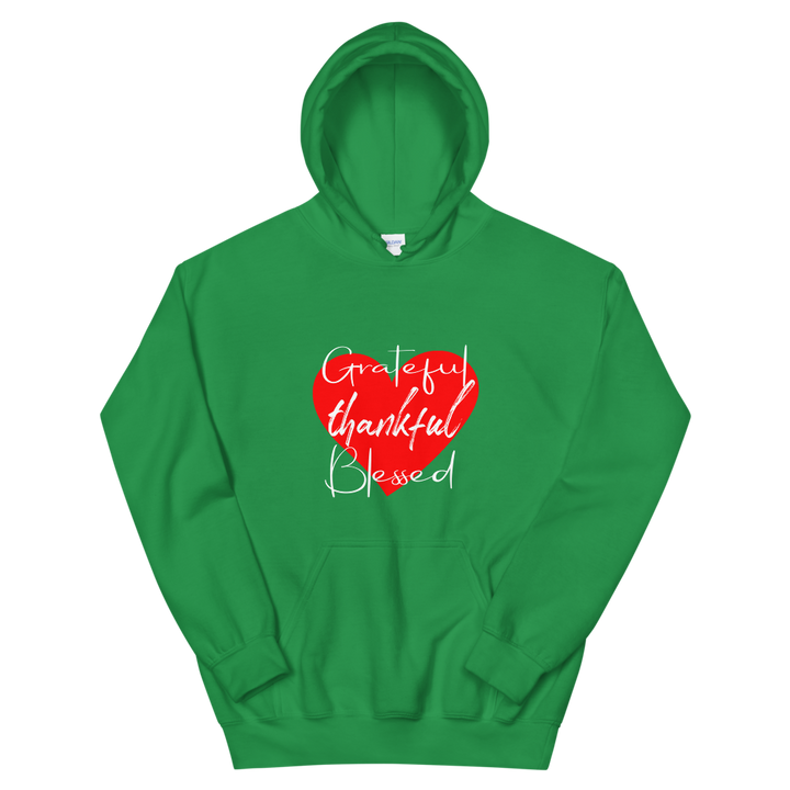 Unisex Hoodie (Grateful, Thankful, Blessed)