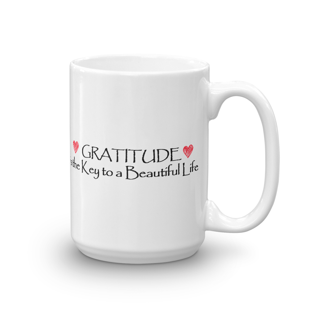 Mug (Gratitude is the Key to a Beautiful Life)