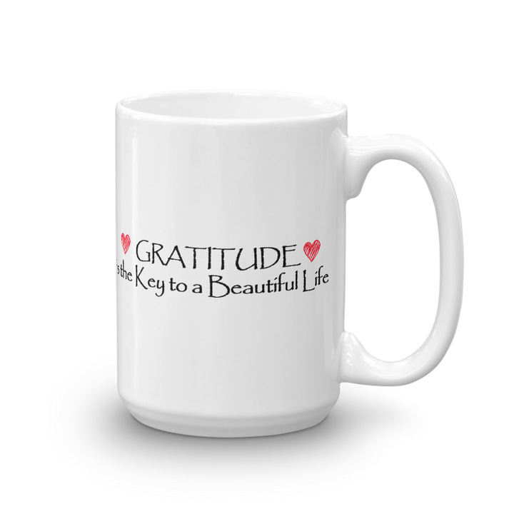 Mug (Gratitude is the Key to a Beautiful Life)