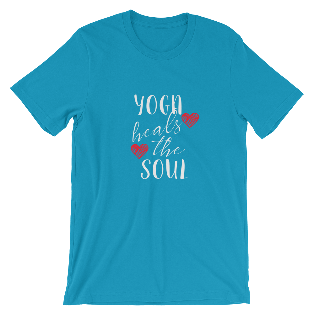 Short-Sleeve Unisex T-Shirt (Yoga heals the Soul)