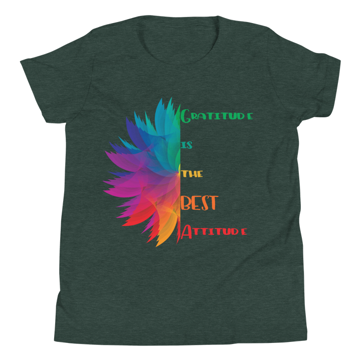 Youth Short Sleeve T-Shirt (Gratitude is the BEST Attitude)