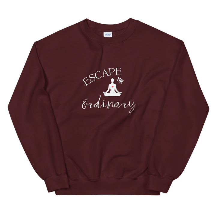 Unisex Sweatshirt (Escape the Ordinary)