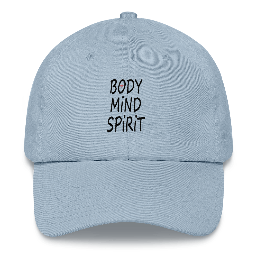 Baseball Cap (Body/Mind/Spirit - embroidered design)