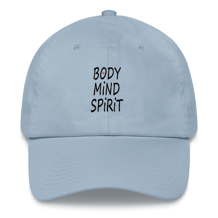 Baseball Cap (Body/Mind/Spirit - embroidered design)