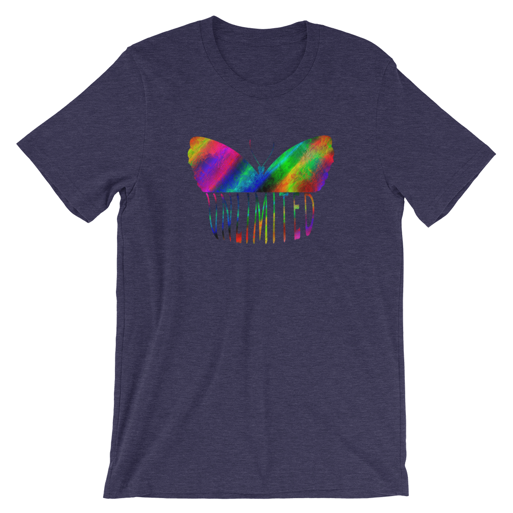 Short-Sleeve Unisex T-Shirt (Unlimited - Butterfly)