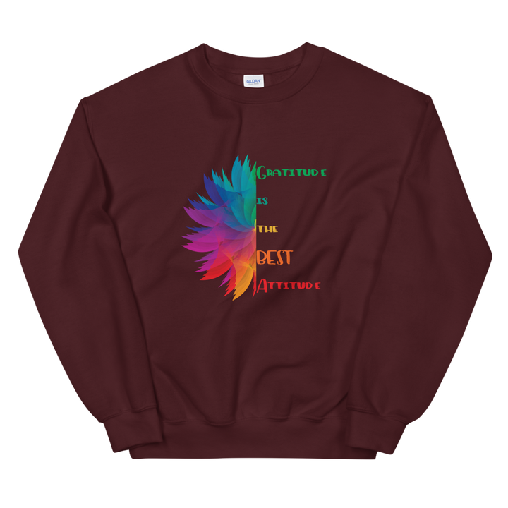 Unisex Heavy Blend Crewneck Sweatshirt (Gratitude is the BEST Attitude)