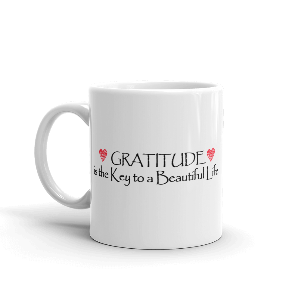 Mug (Gratitude is the Key to a Beautiful Life)