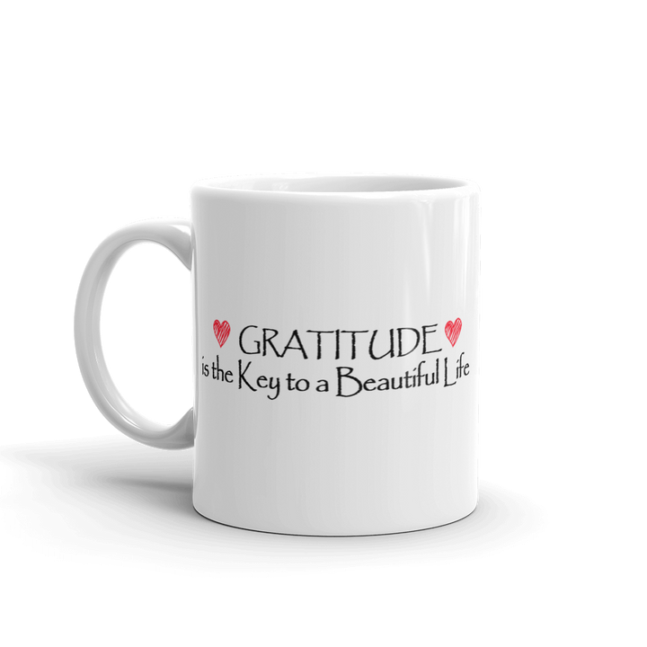 Mug (Gratitude is the Key to a Beautiful Life)