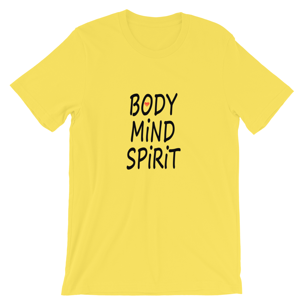 Short-Sleeve Unisex T-Shirt (Mind/Body/Spirit)