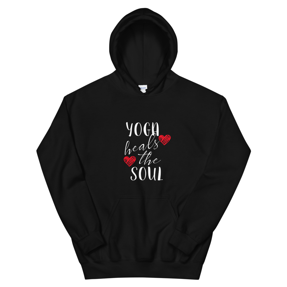 Hooded Sweatshirt (Yoga heals the Soul)