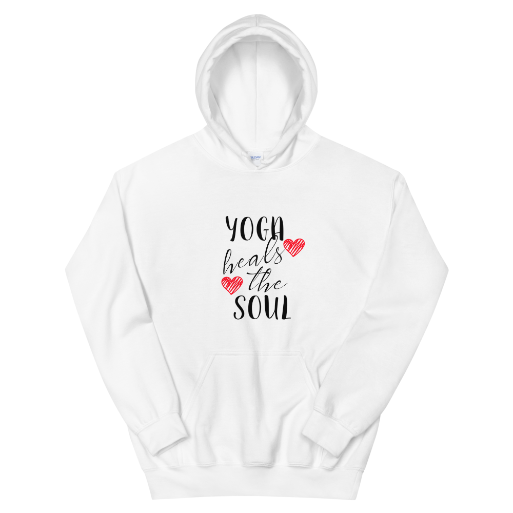 Hooded Sweatshirt (Yoga heals the Soul)