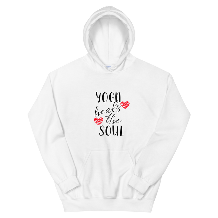 Hooded Sweatshirt (Yoga heals the Soul)