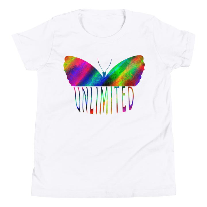 Youth Short Sleeve T-Shirt (Unlimited - Butterfly)