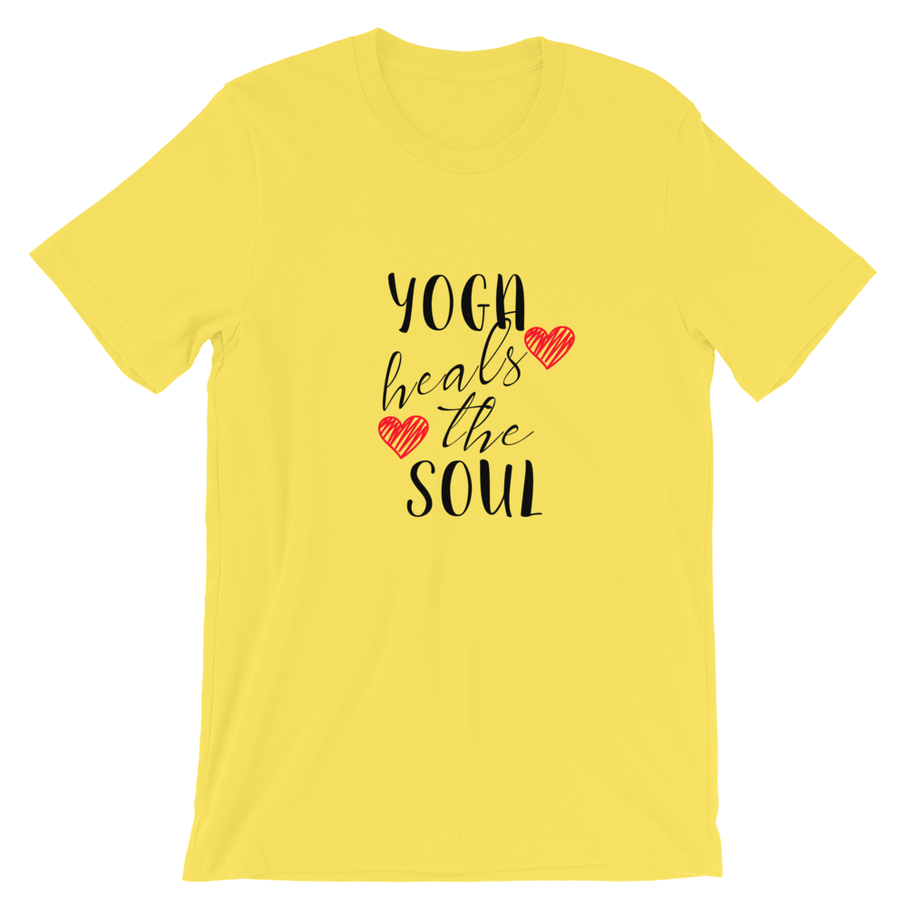 Short-Sleeve Unisex T-Shirt (Yoga heals the Soul)