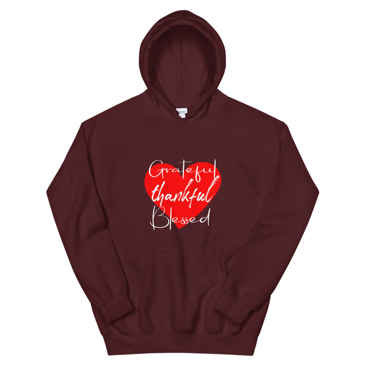 Unisex Hoodie (Grateful, Thankful, Blessed)