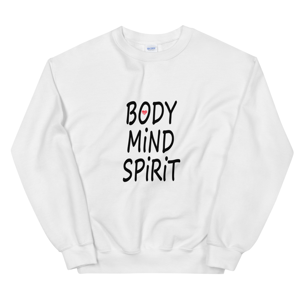 Unisex Heavy Blend Crewneck Sweatshirt (Body/Mind/Spirit)