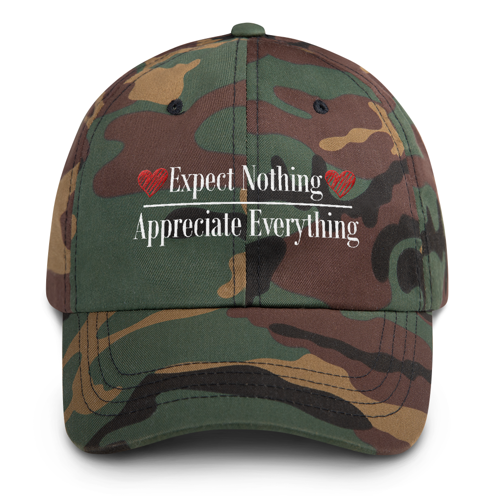 Baseball Cap (Expect Nothing, Appreciate Everything)