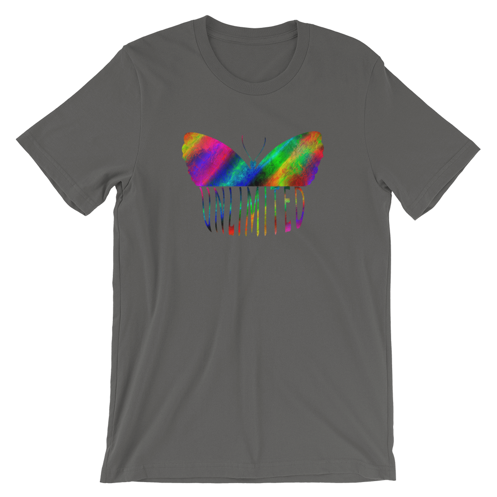 Short-Sleeve Unisex T-Shirt (Unlimited - Butterfly)