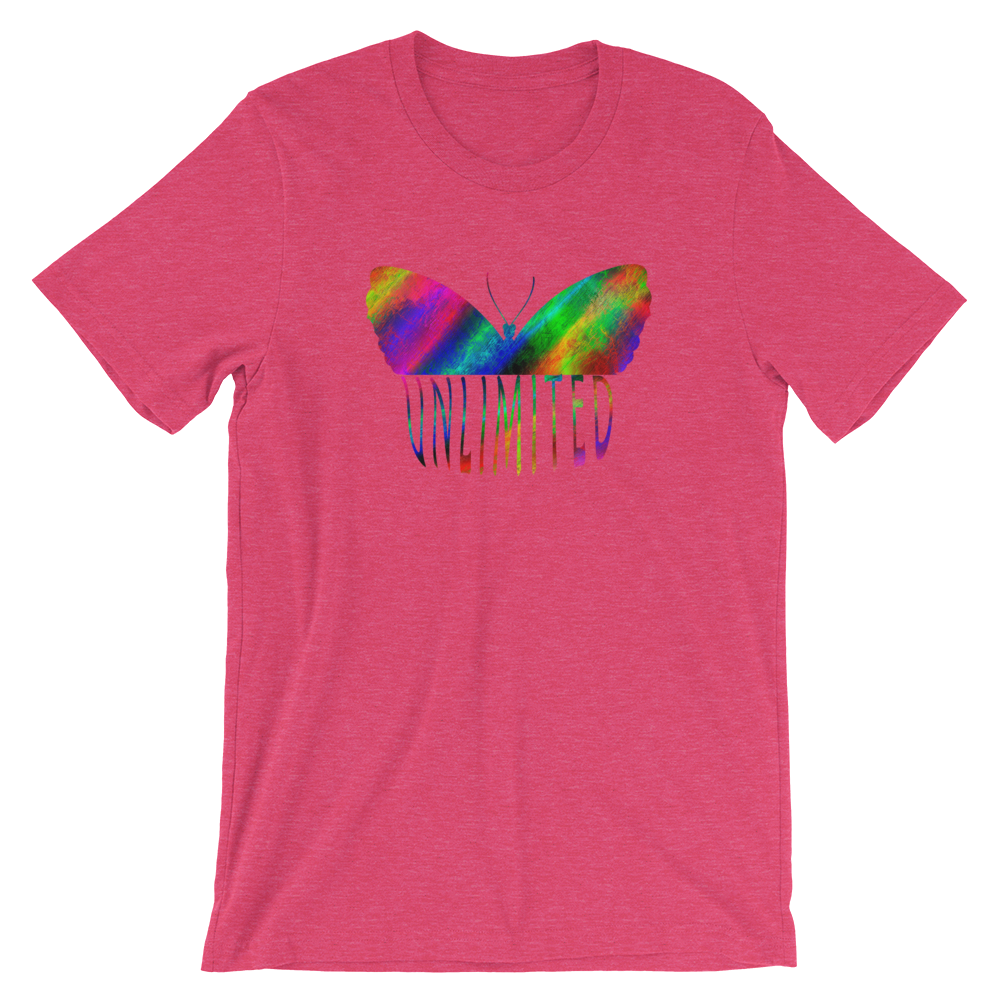 Short-Sleeve Unisex T-Shirt (Unlimited - Butterfly)