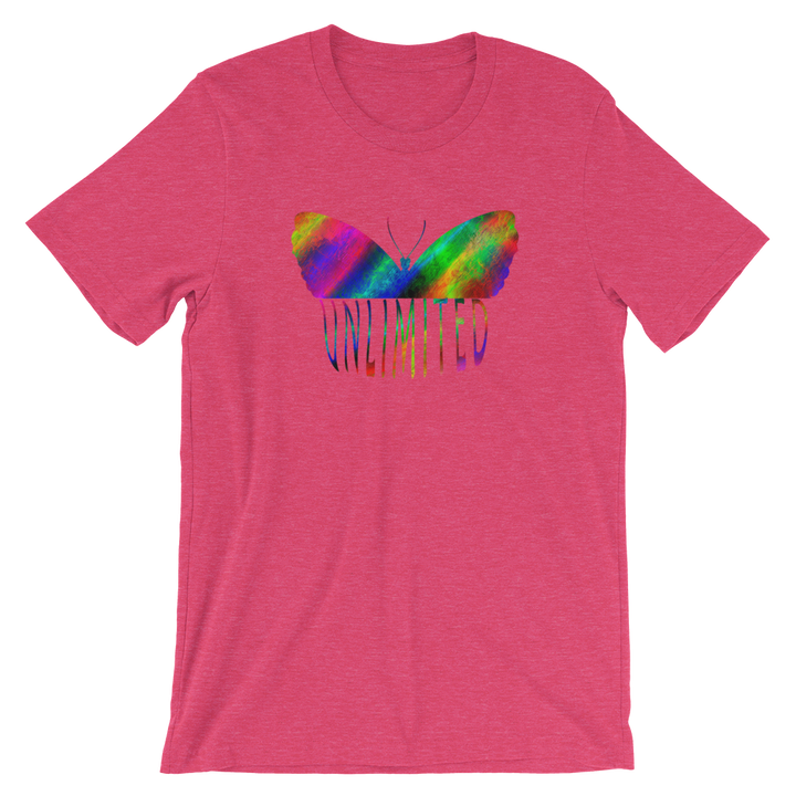 Short-Sleeve Unisex T-Shirt (Unlimited - Butterfly)