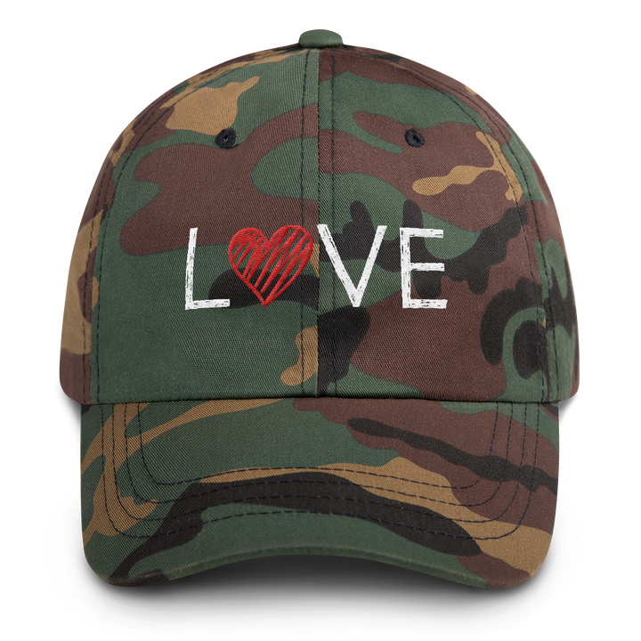 Baseball Cap (LOVE - red heart)