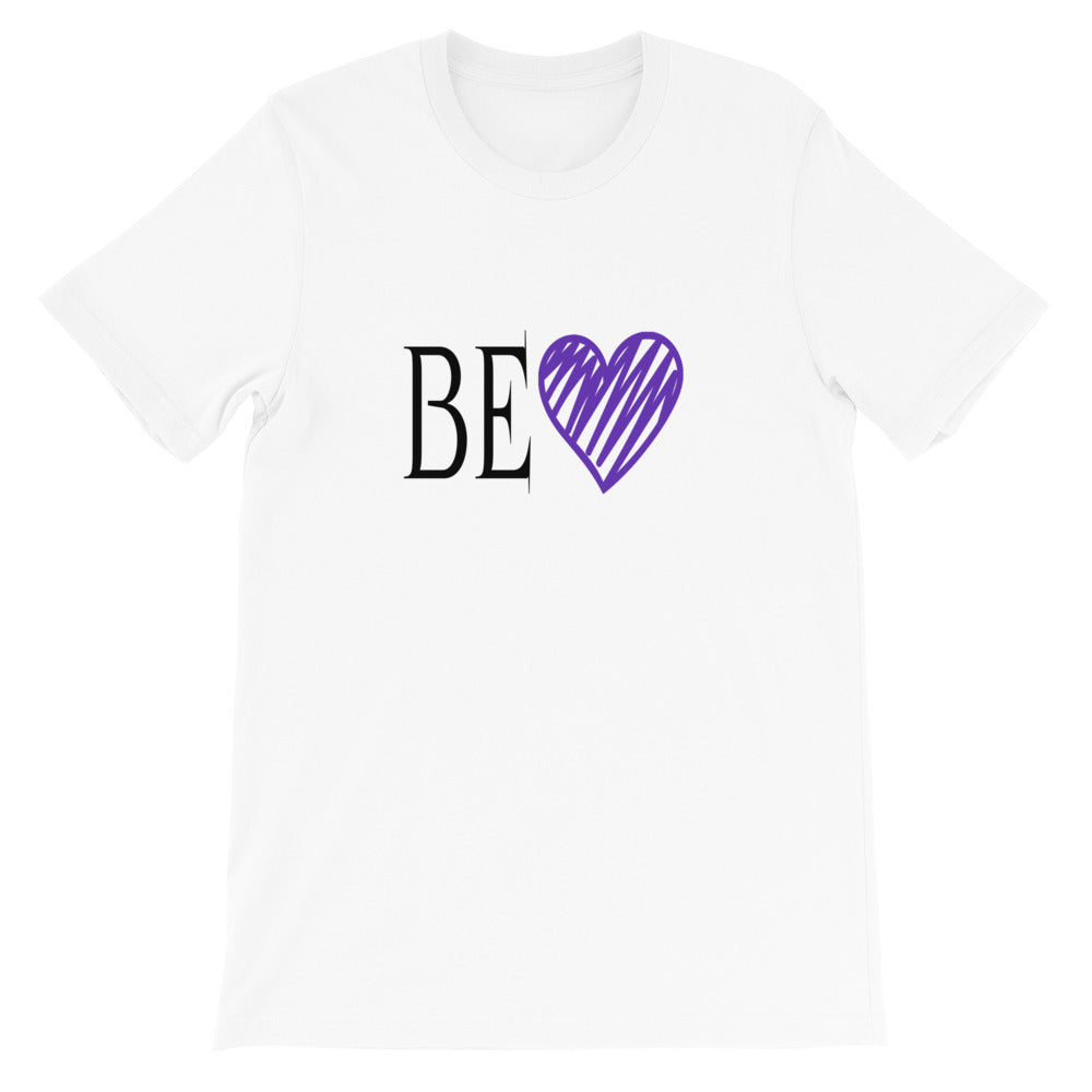 Short-Sleeve Unisex T-Shirt (BE/purple heart)