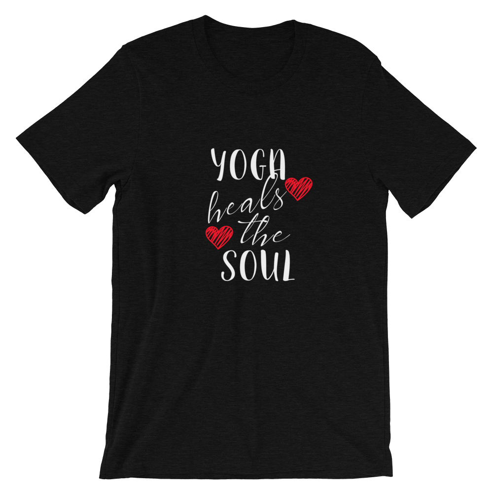 Short-Sleeve Unisex T-Shirt (Yoga heals the Soul)