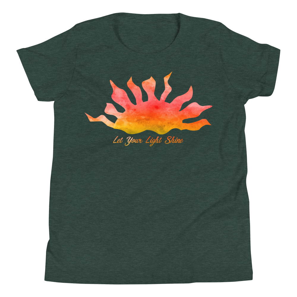 Youth Short Sleeve T-Shirt (Let Your Light Shine)