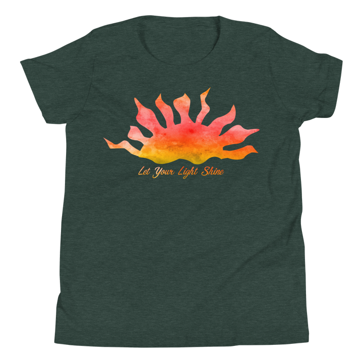 Youth Short Sleeve T-Shirt (Let Your Light Shine)