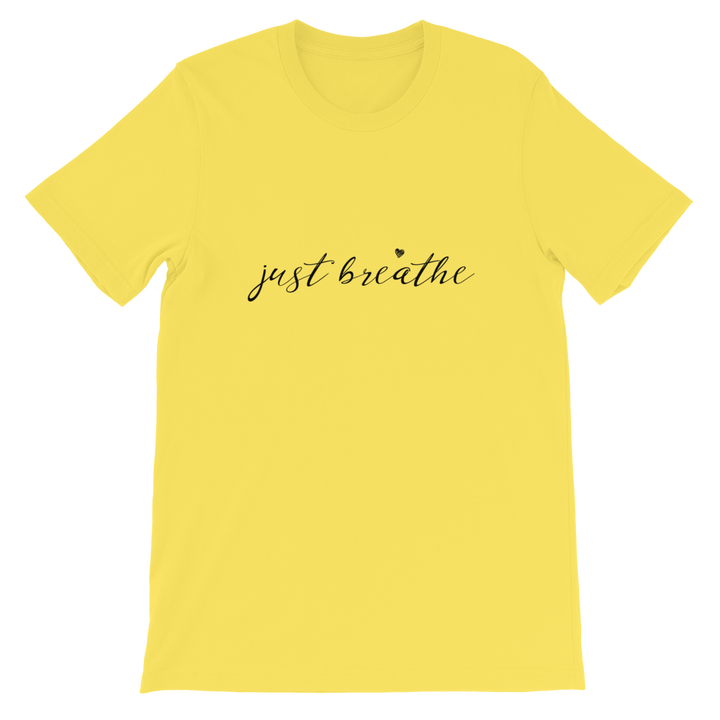 Short-Sleeve Unisex T-Shirt (just breathe)