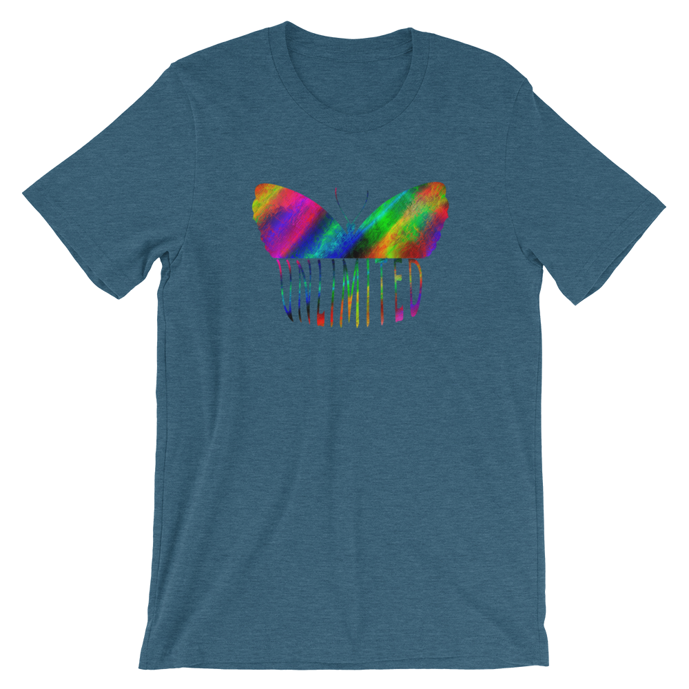 Short-Sleeve Unisex T-Shirt (Unlimited - Butterfly)