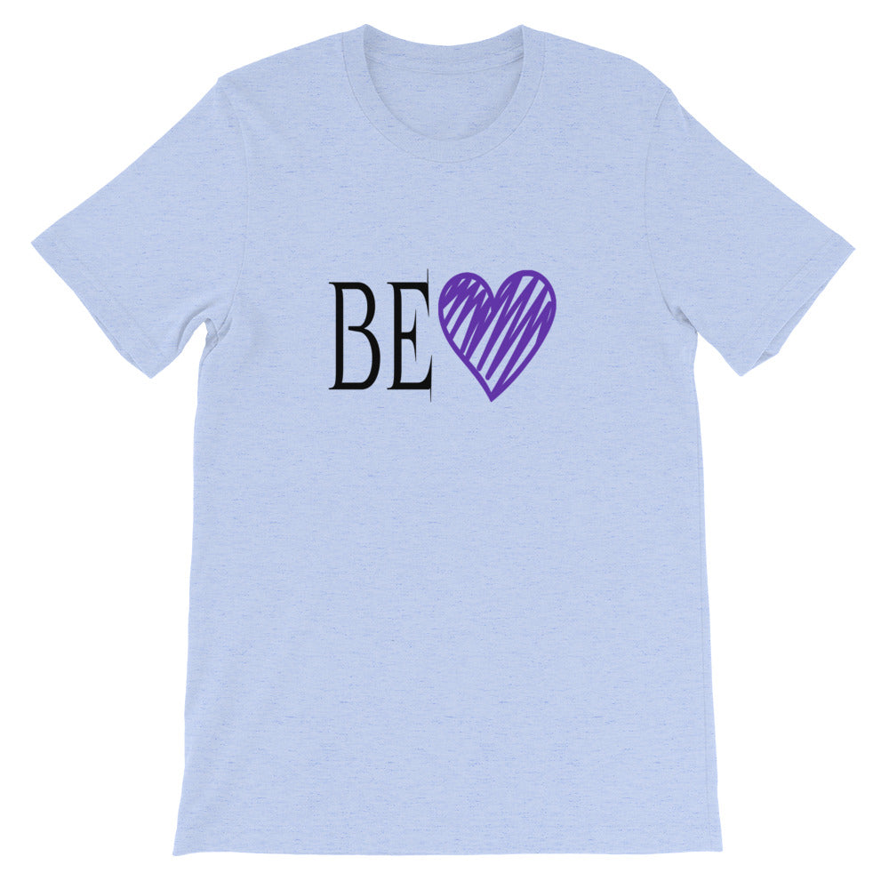 Short-Sleeve Unisex T-Shirt (BE/purple heart)