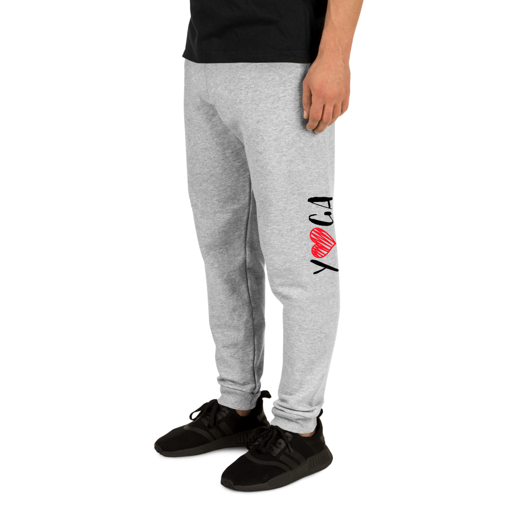 Unisex Joggers (YOGA - red heart)