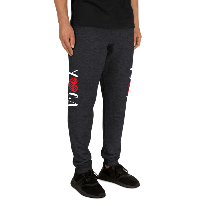 Unisex Joggers (YOGA - red heart)