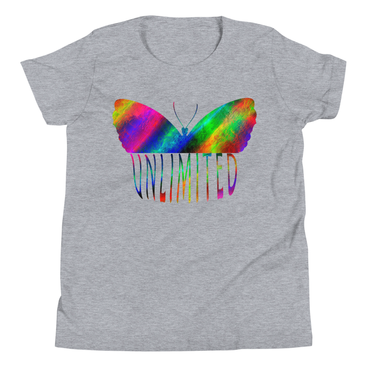 Youth Short Sleeve T-Shirt (Unlimited - Butterfly)